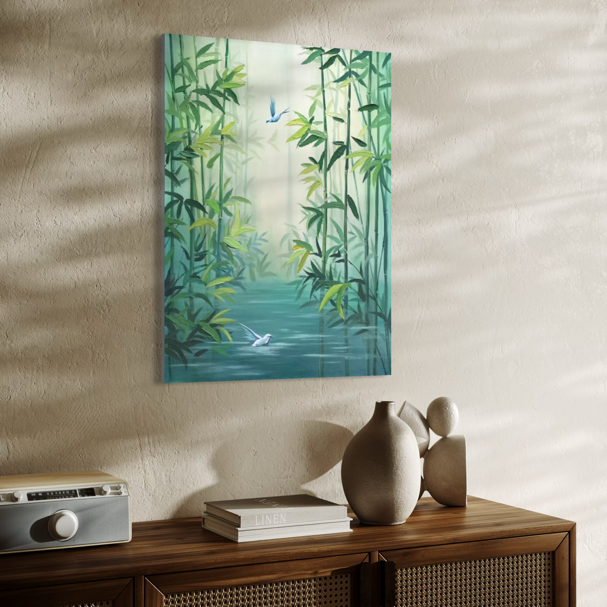 Misty Bamboo Grove