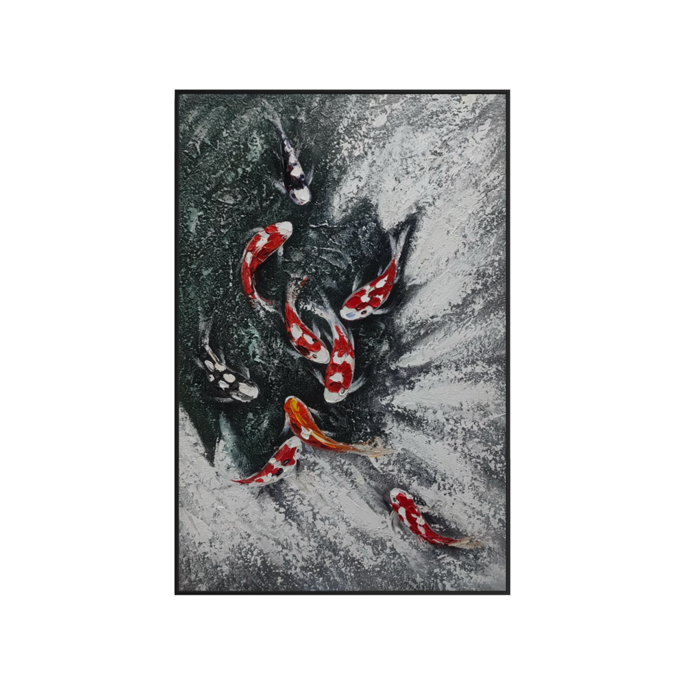 Monochrome Koi Drift