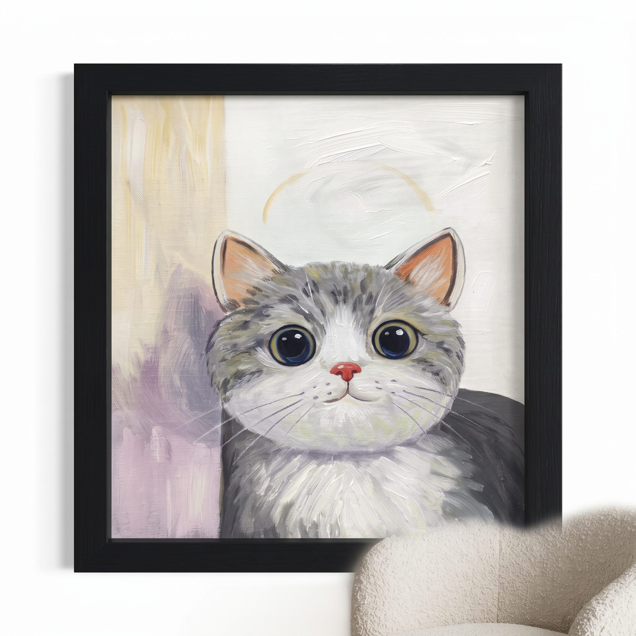 Moonlit Tabby Portrait