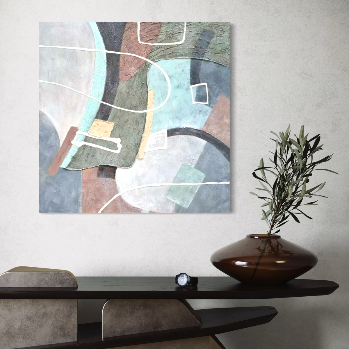Morandi Linear Rhythm