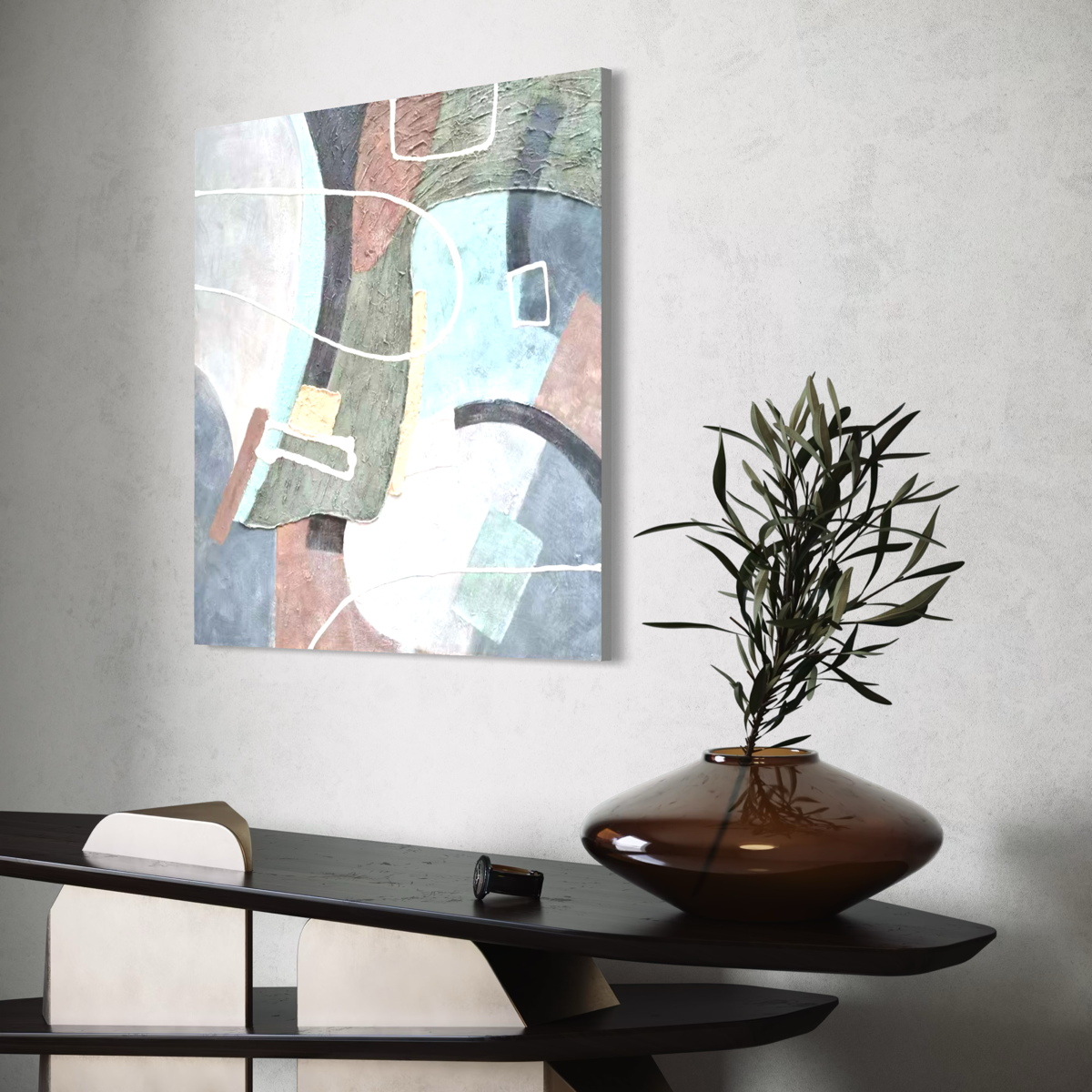 Morandi Linear Rhythm