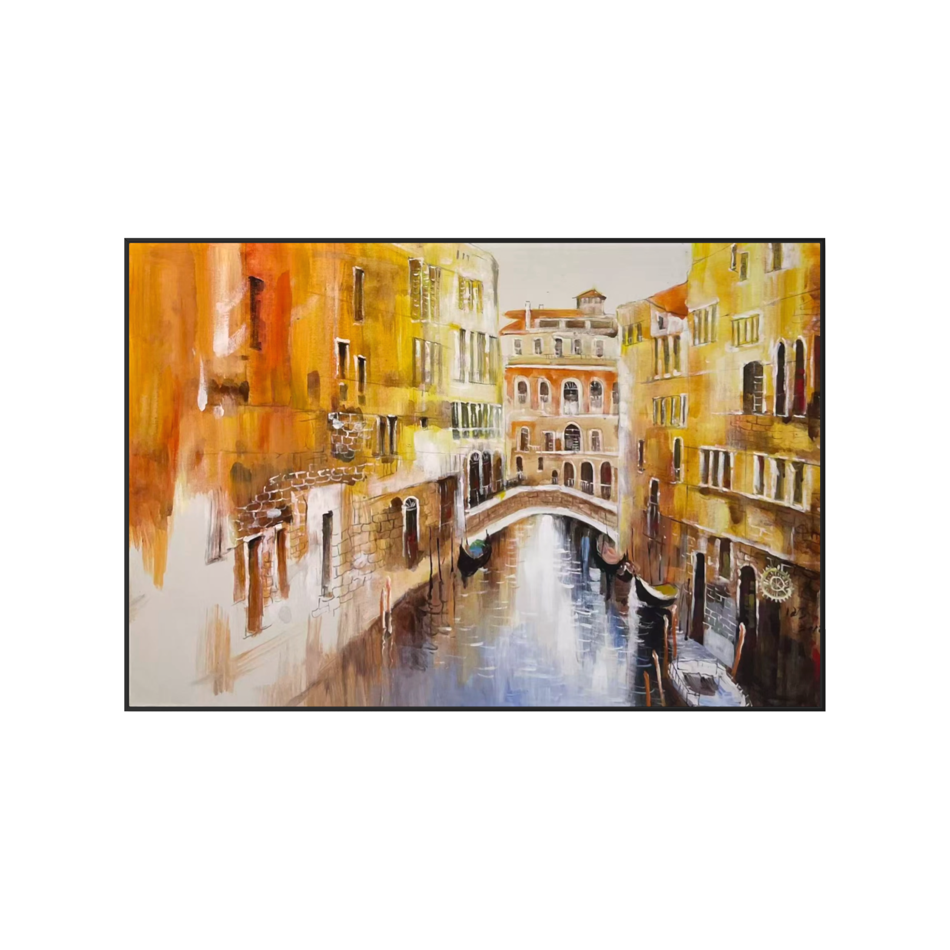 Painting Matters - Morning Along the Venice Canal