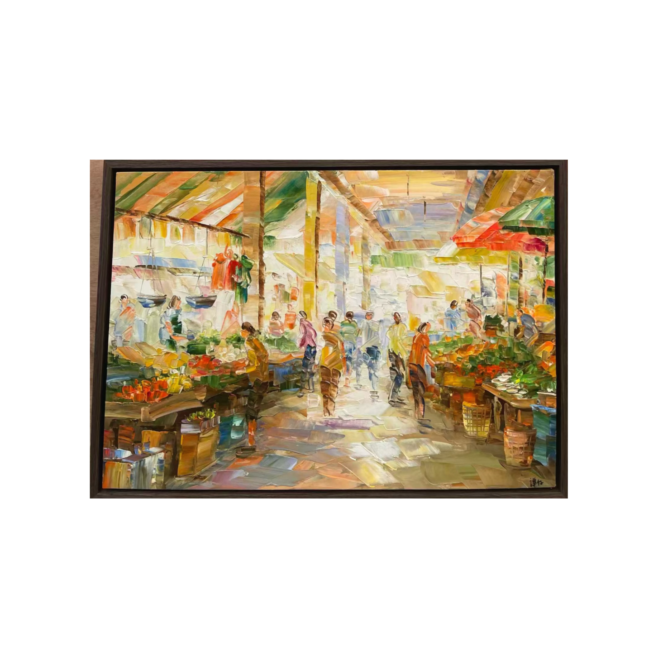 Streets of Singapore - Morning Market Bustle