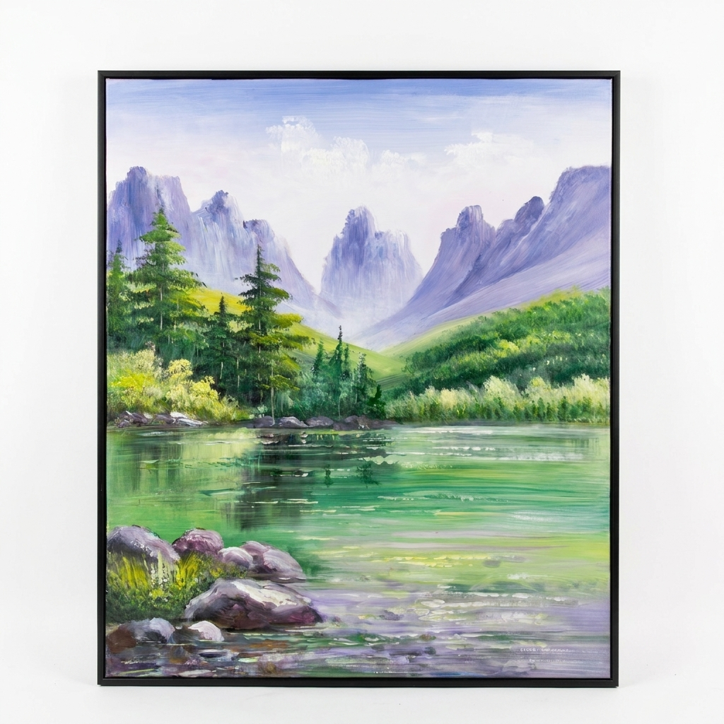 Mountain Lake Reflection