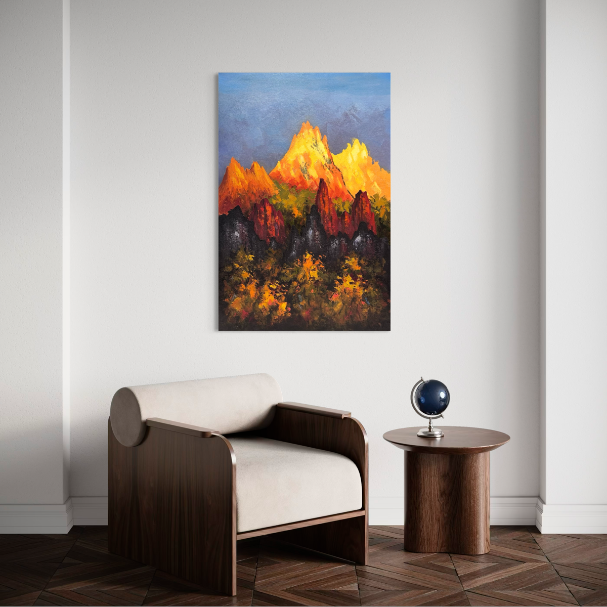 Neon Gilded Peak