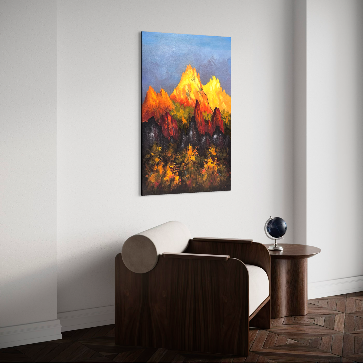 Neon Gilded Peak