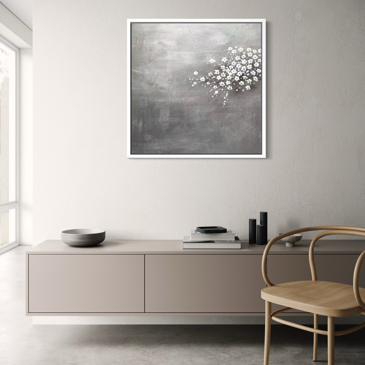 Night Blossom - 70x70cm