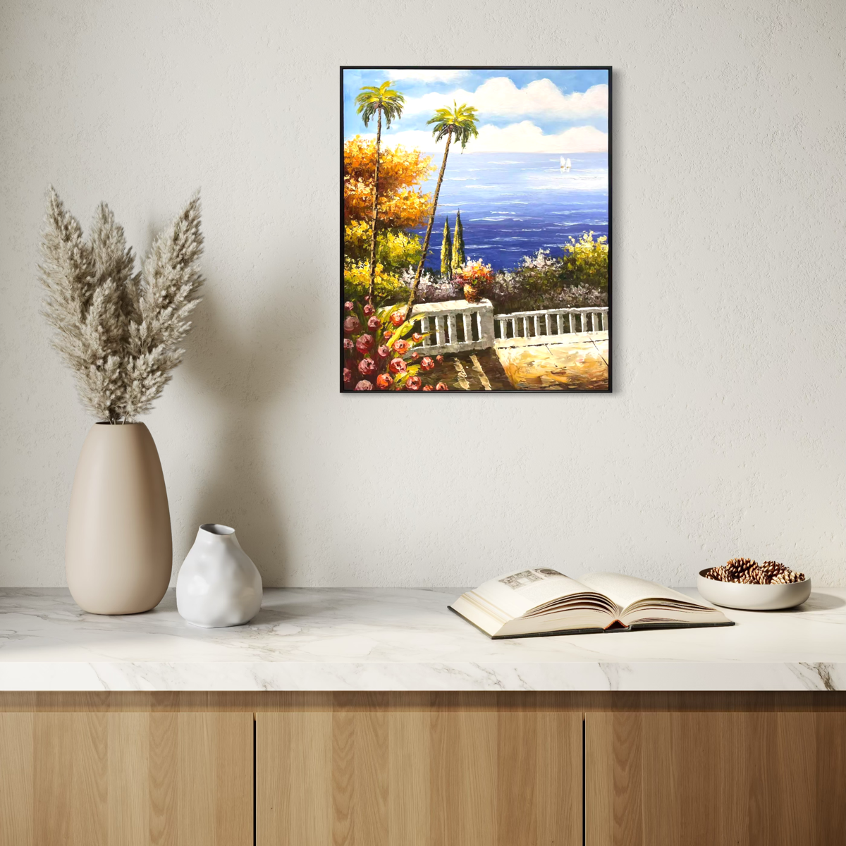 Palm Terrace View