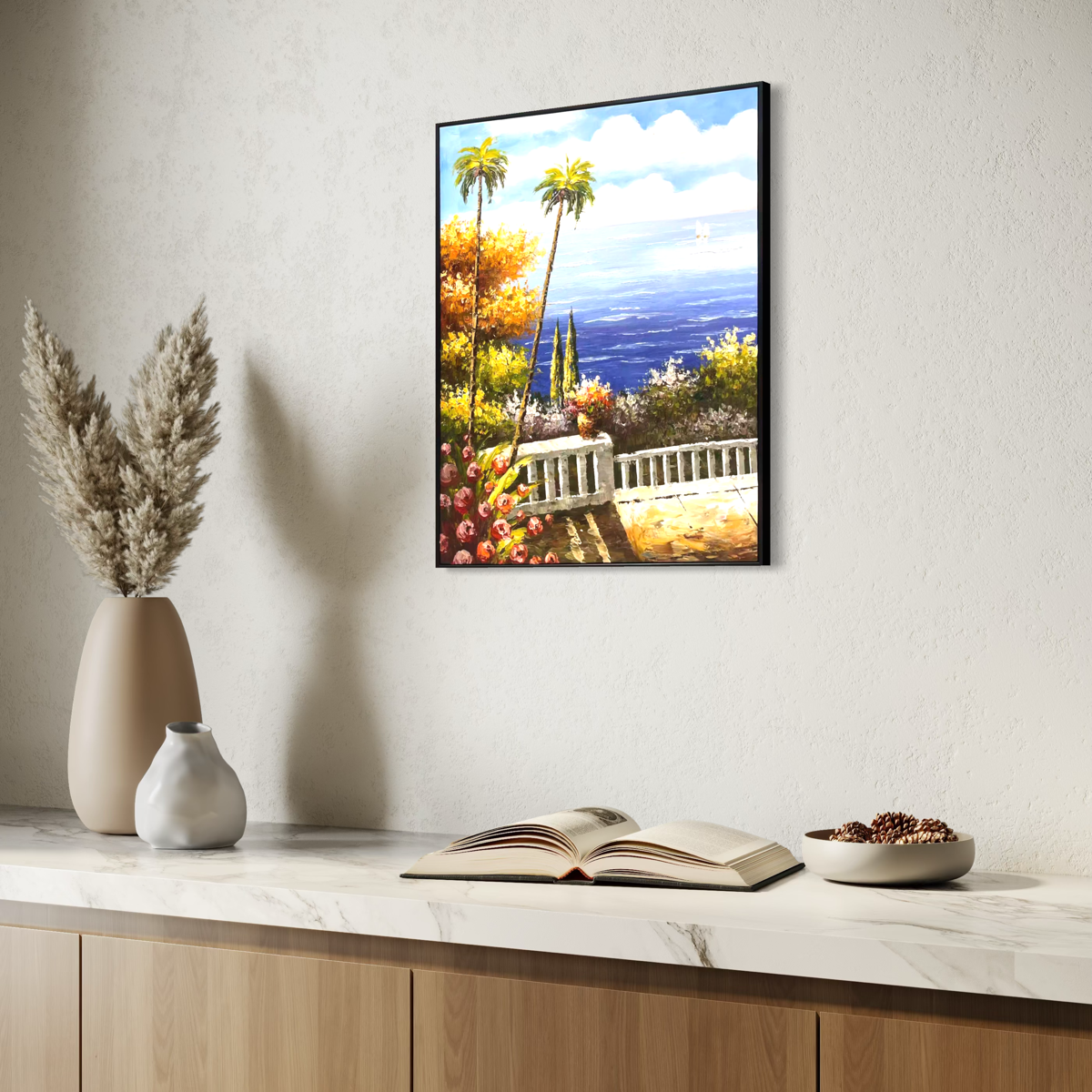 Palm Terrace View