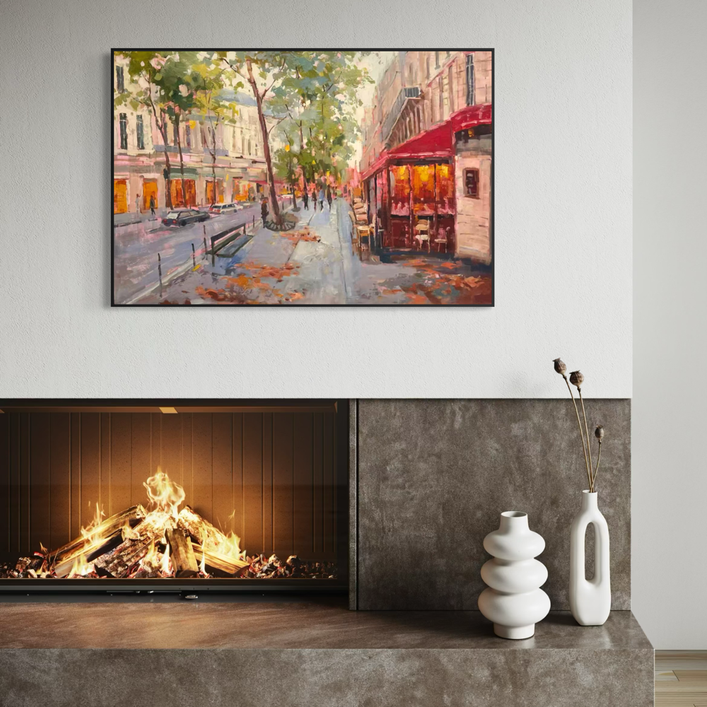 Painting Matters - Parisian Red Café