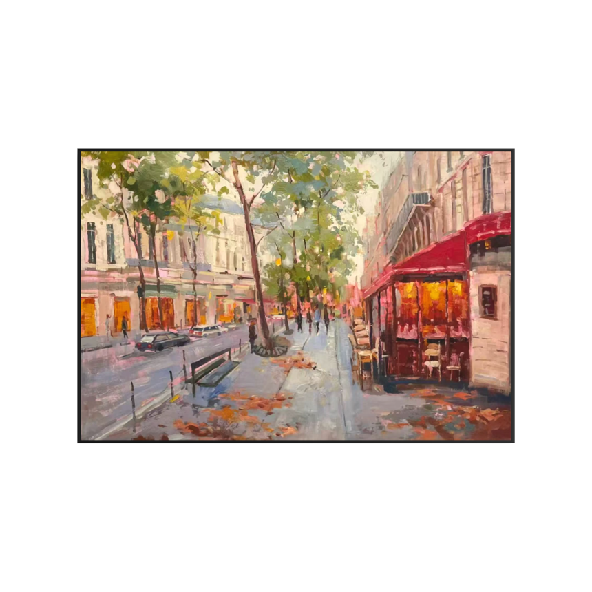 Painting Matters - Parisian Red Café