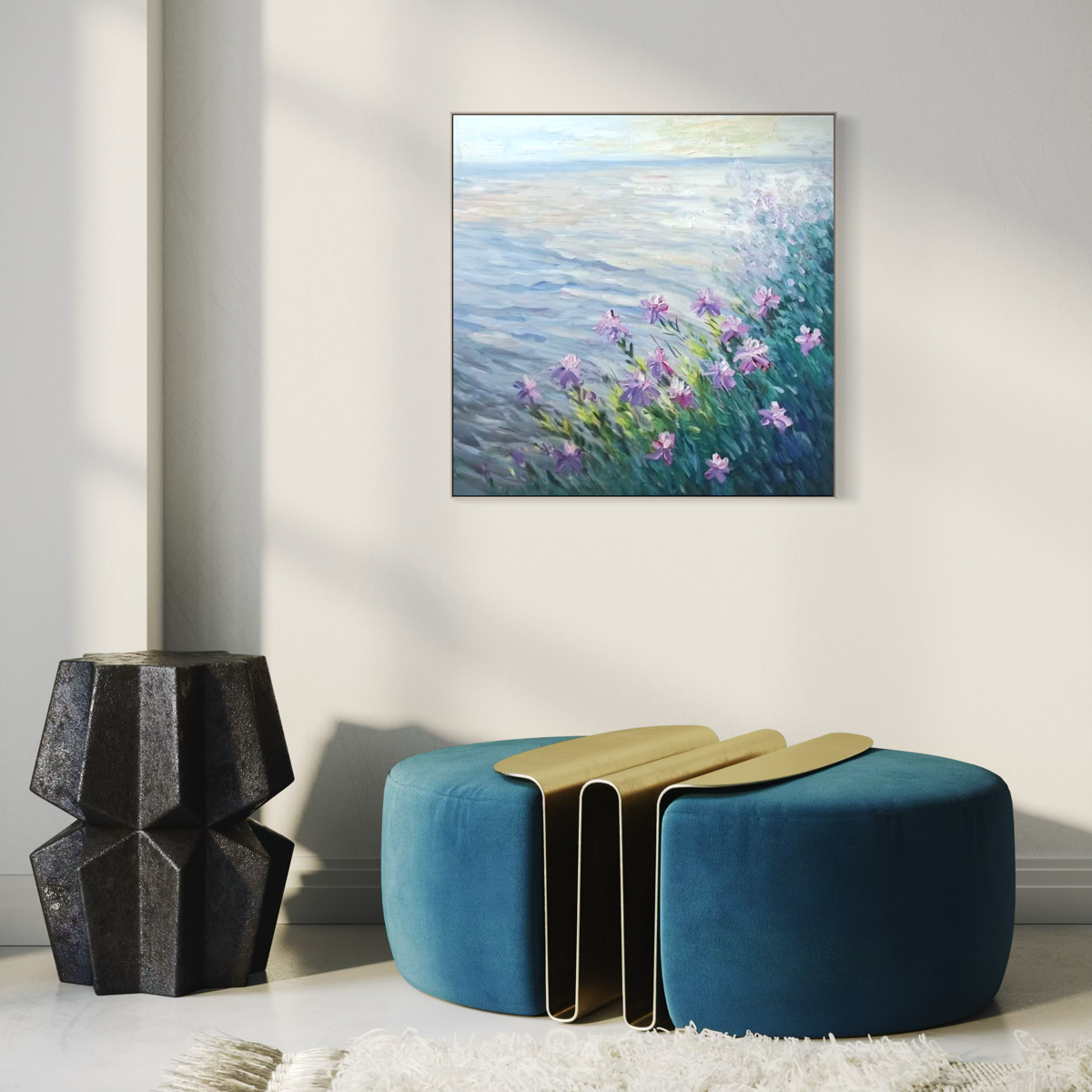 Pastel Dreamscape - 70x70cm