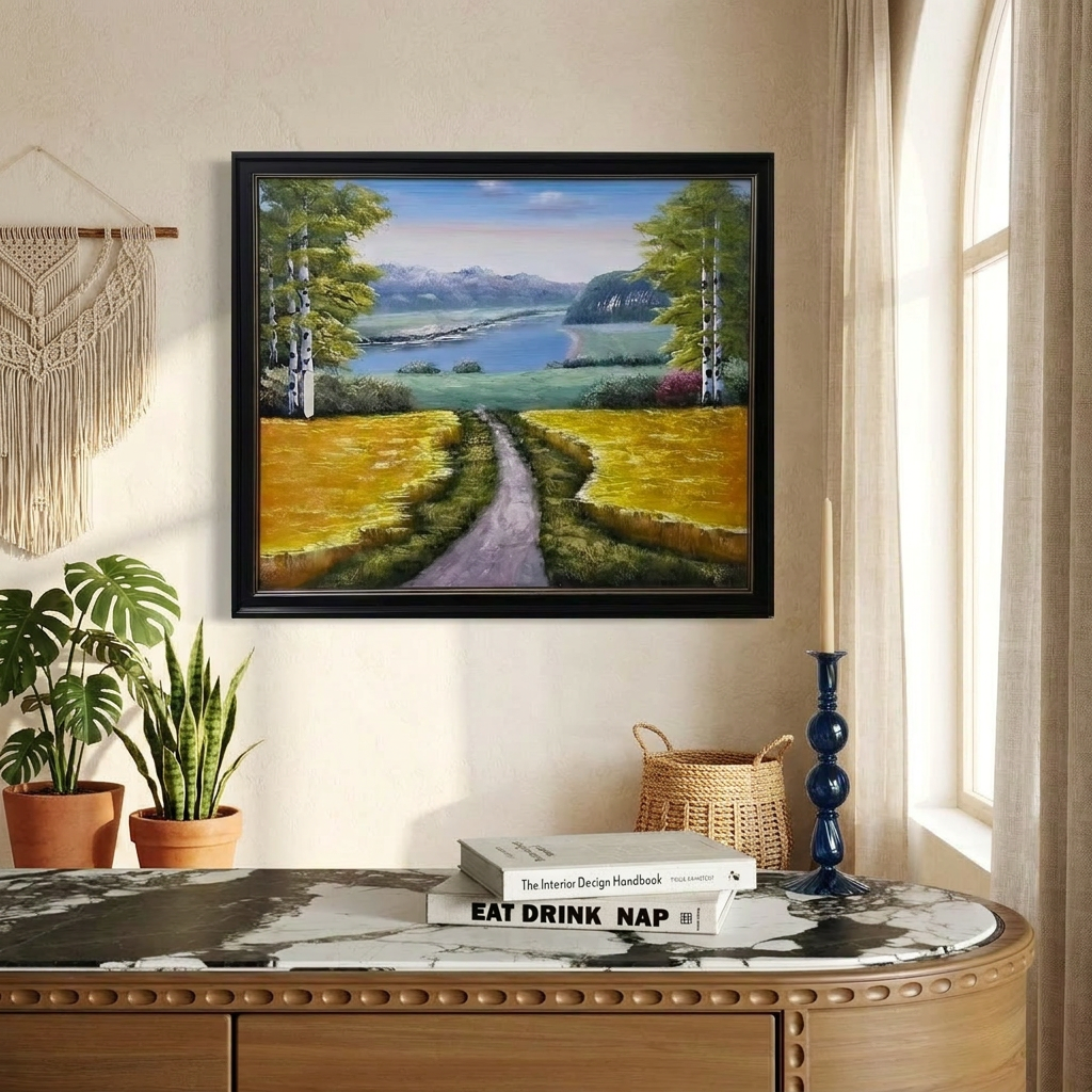 Peaceful Country Lane