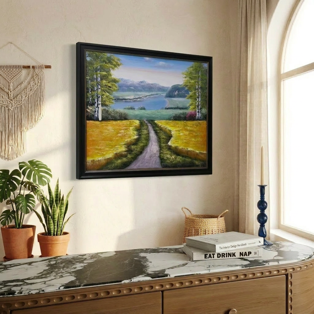 Peaceful Country Lane