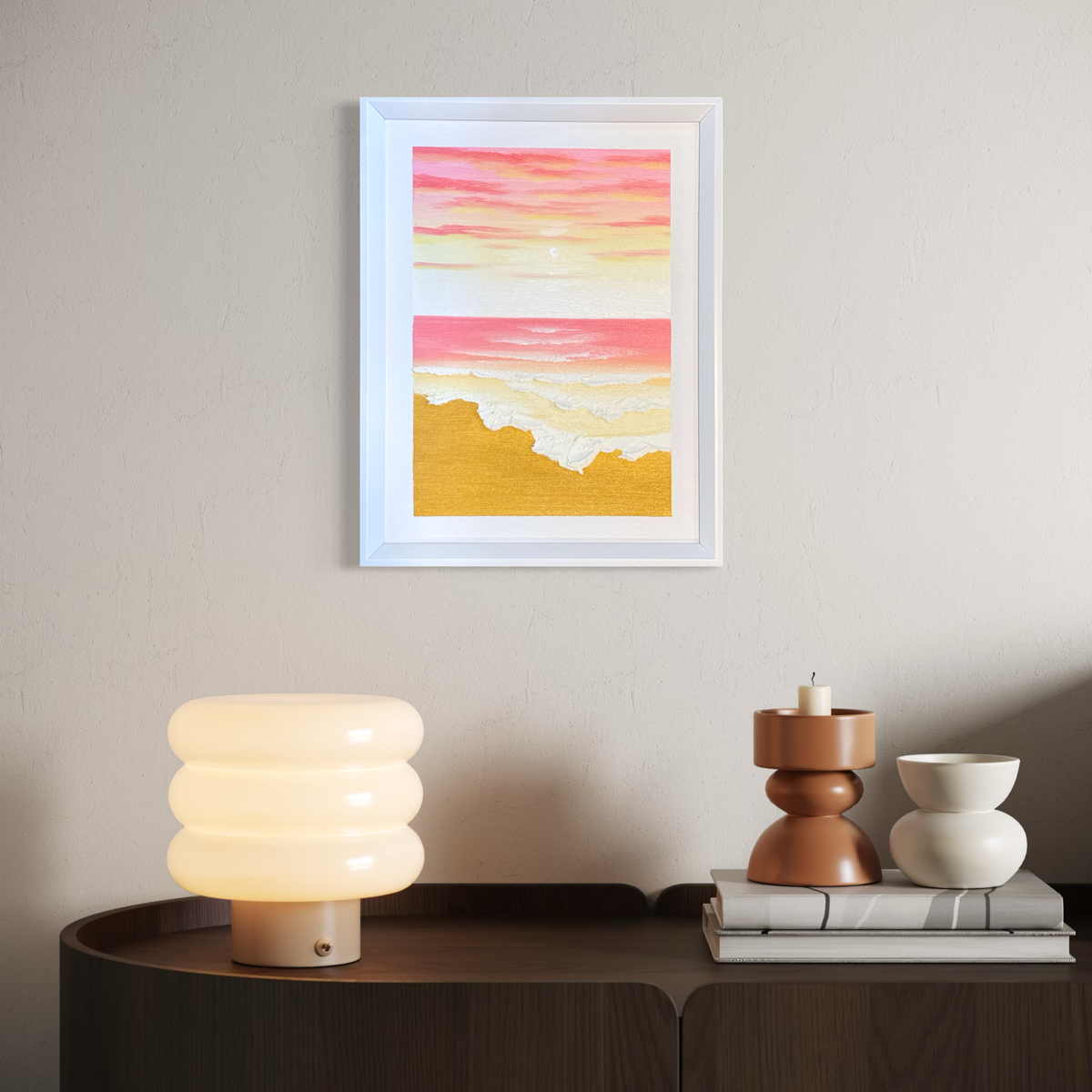 Pink Sunset Shore