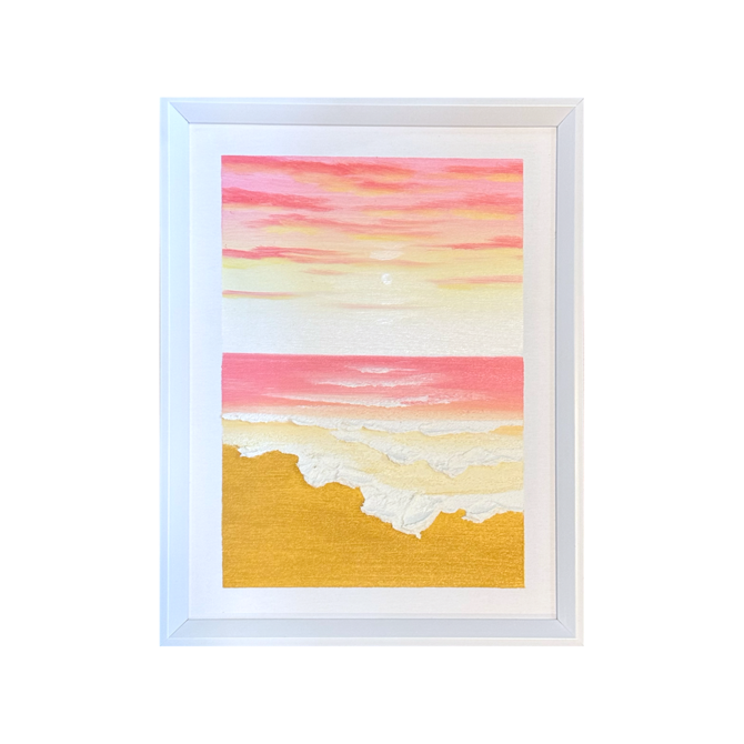 Pink Sunset Shore