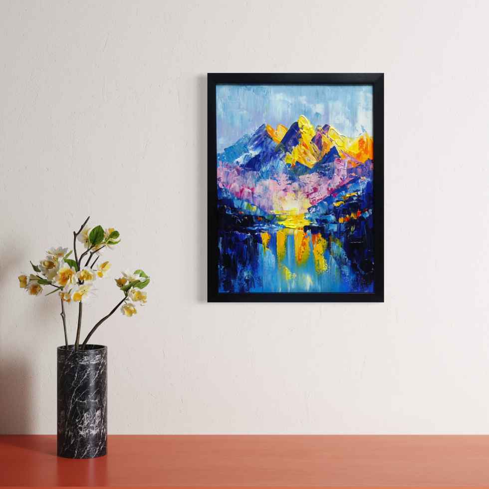 Painting Matters - Pink Twilight Ridge