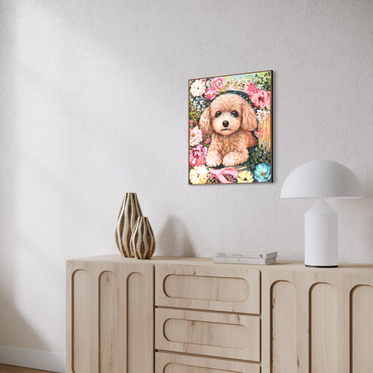 Poodle Pastel Spring