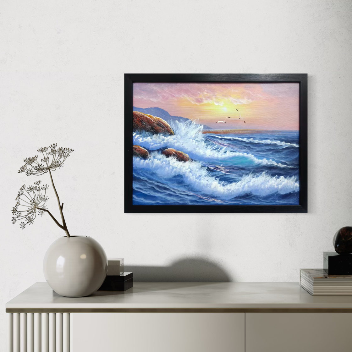 Painting Matters - Powerful Ocean Surf