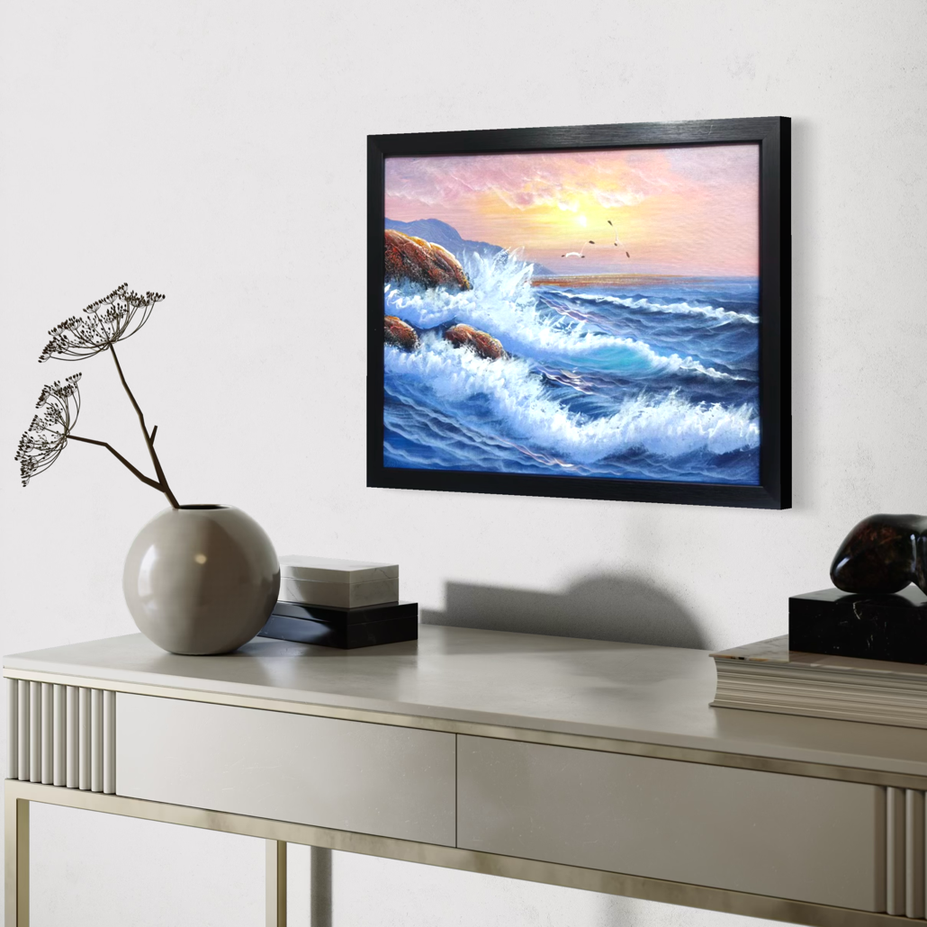 Painting Matters - Powerful Ocean Surf