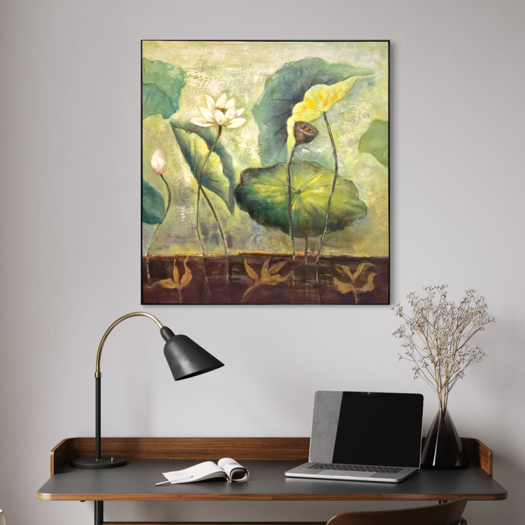 Painting Matters - Pristine White Lotus