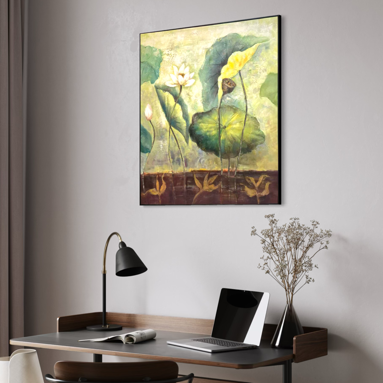 Painting Matters - Pristine White Lotus