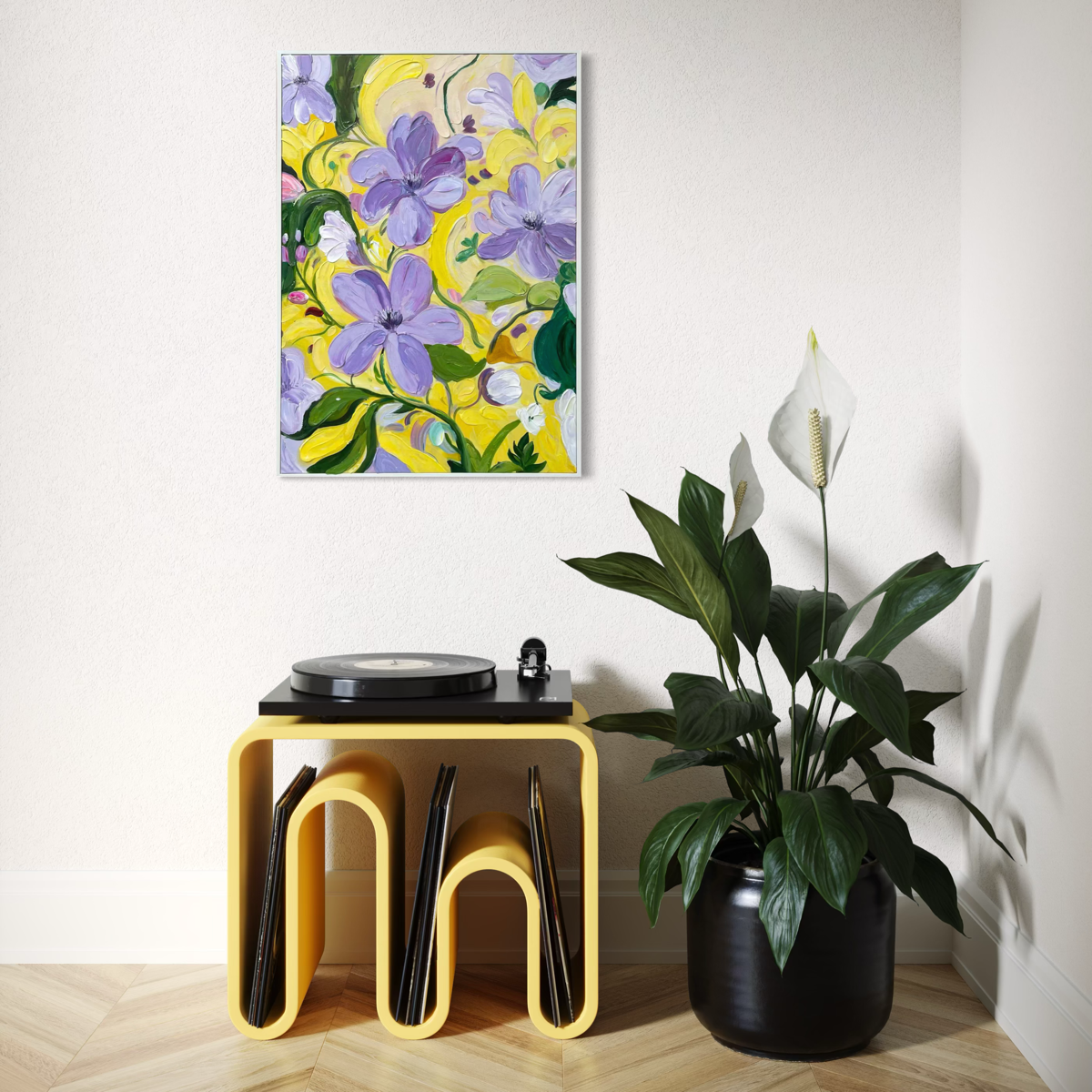 Purple Petal Symphony