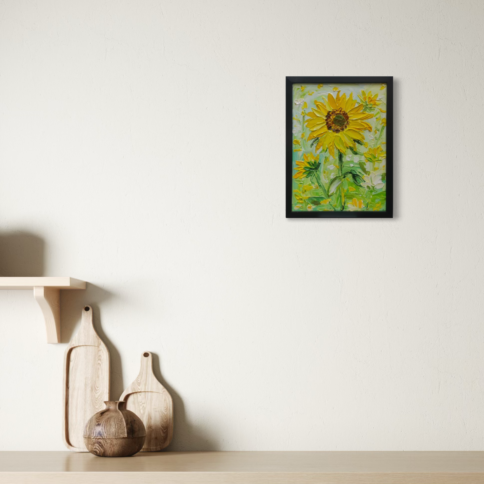 Radiant Sunflower Solitude