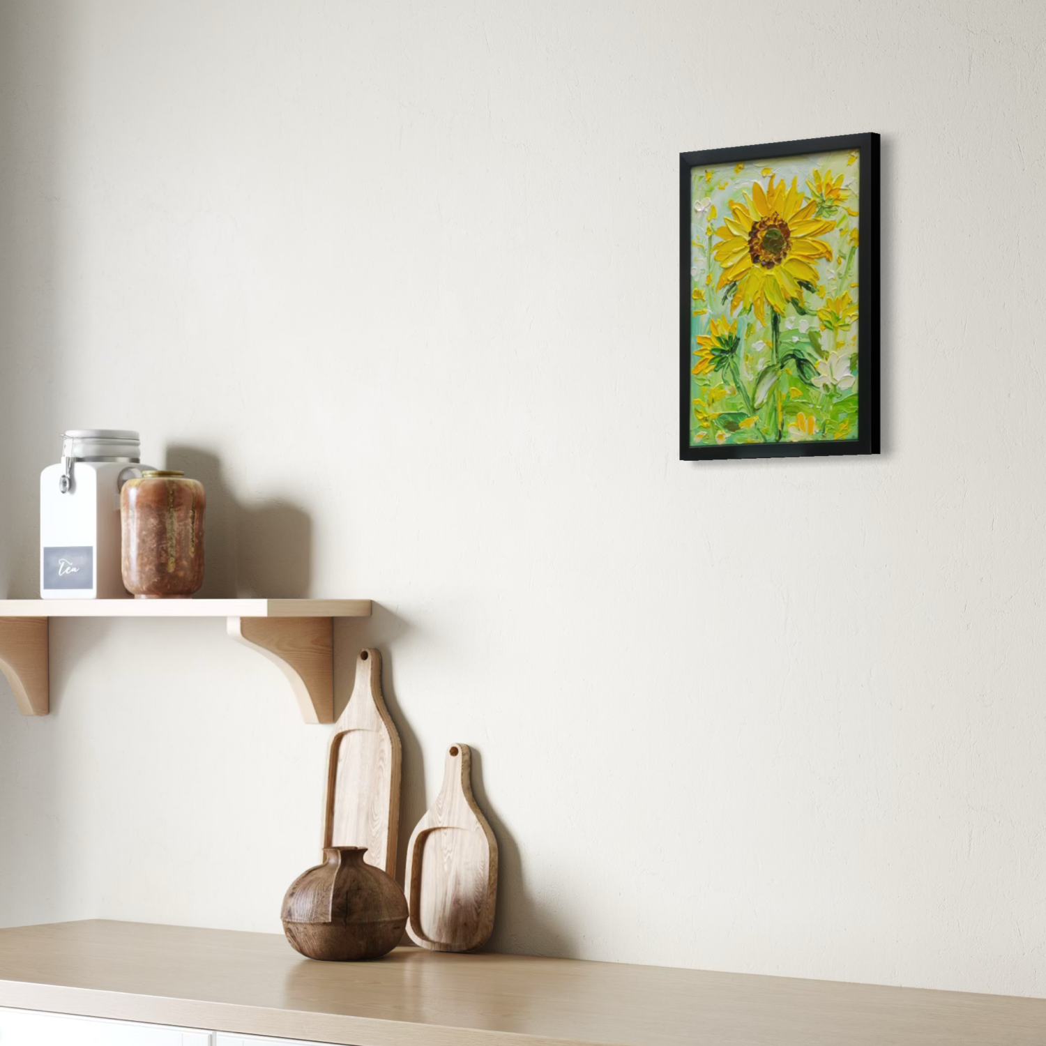 Radiant Sunflower Solitude