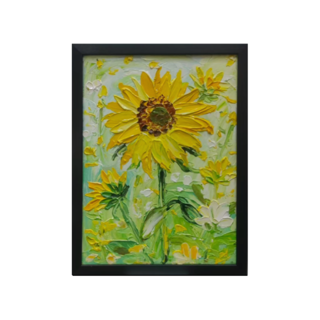 Radiant Sunflower Solitude