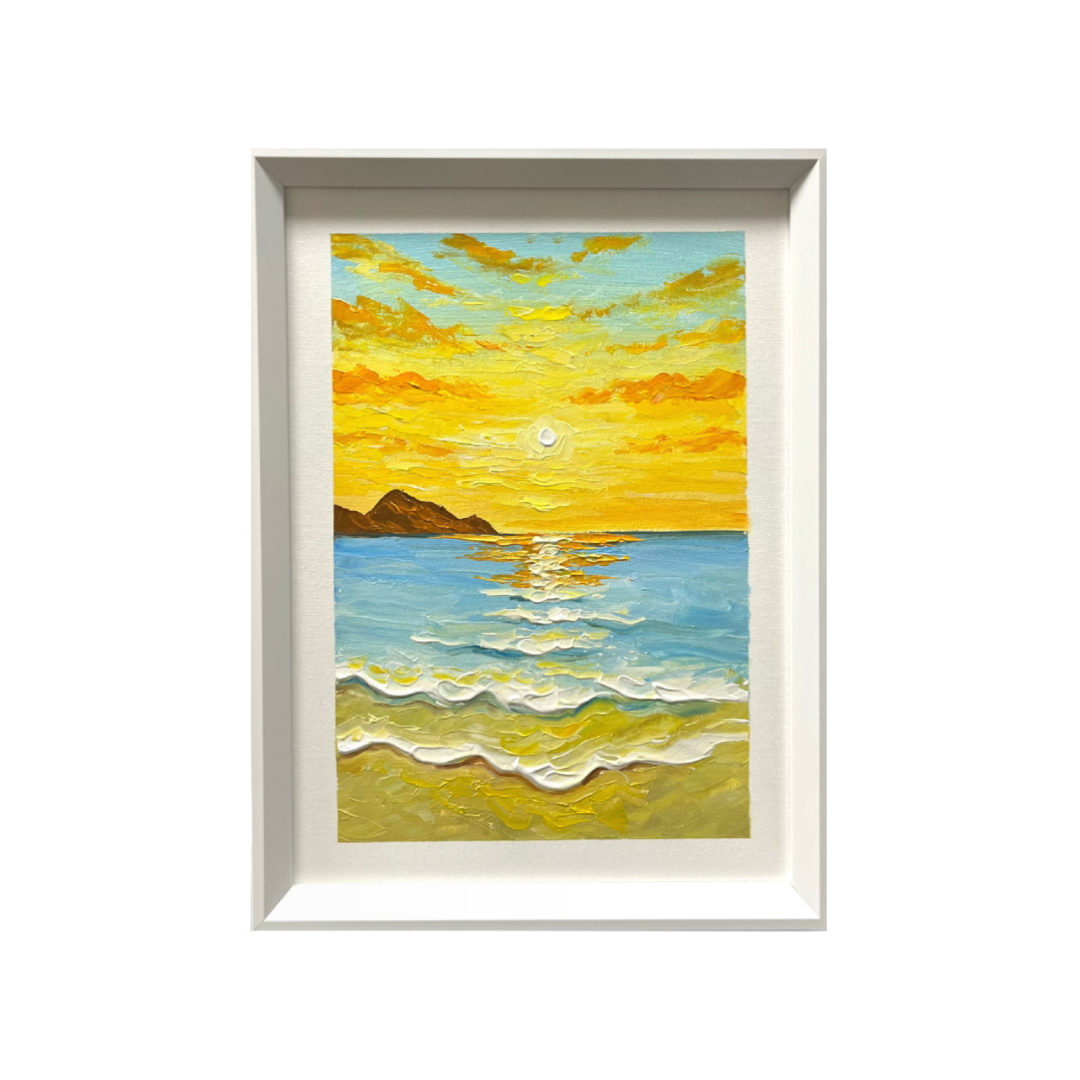 Rhythms of the Sea: Golden Horizon Tide