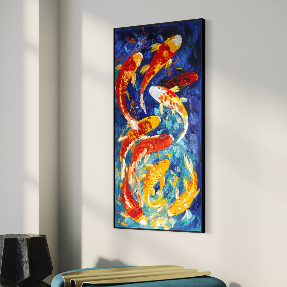Sapphire Koi Swirl