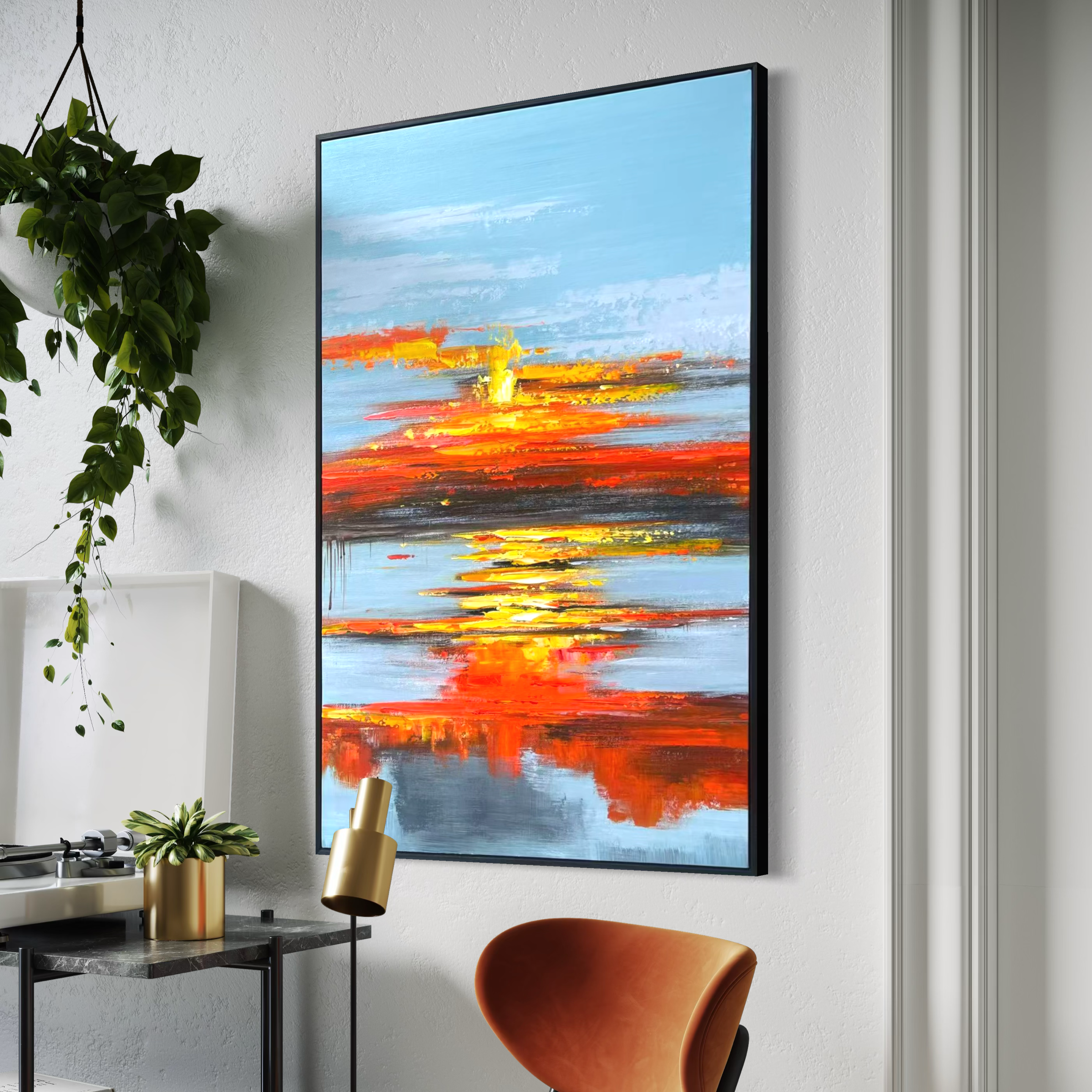 Sky Ablaze (60x90)