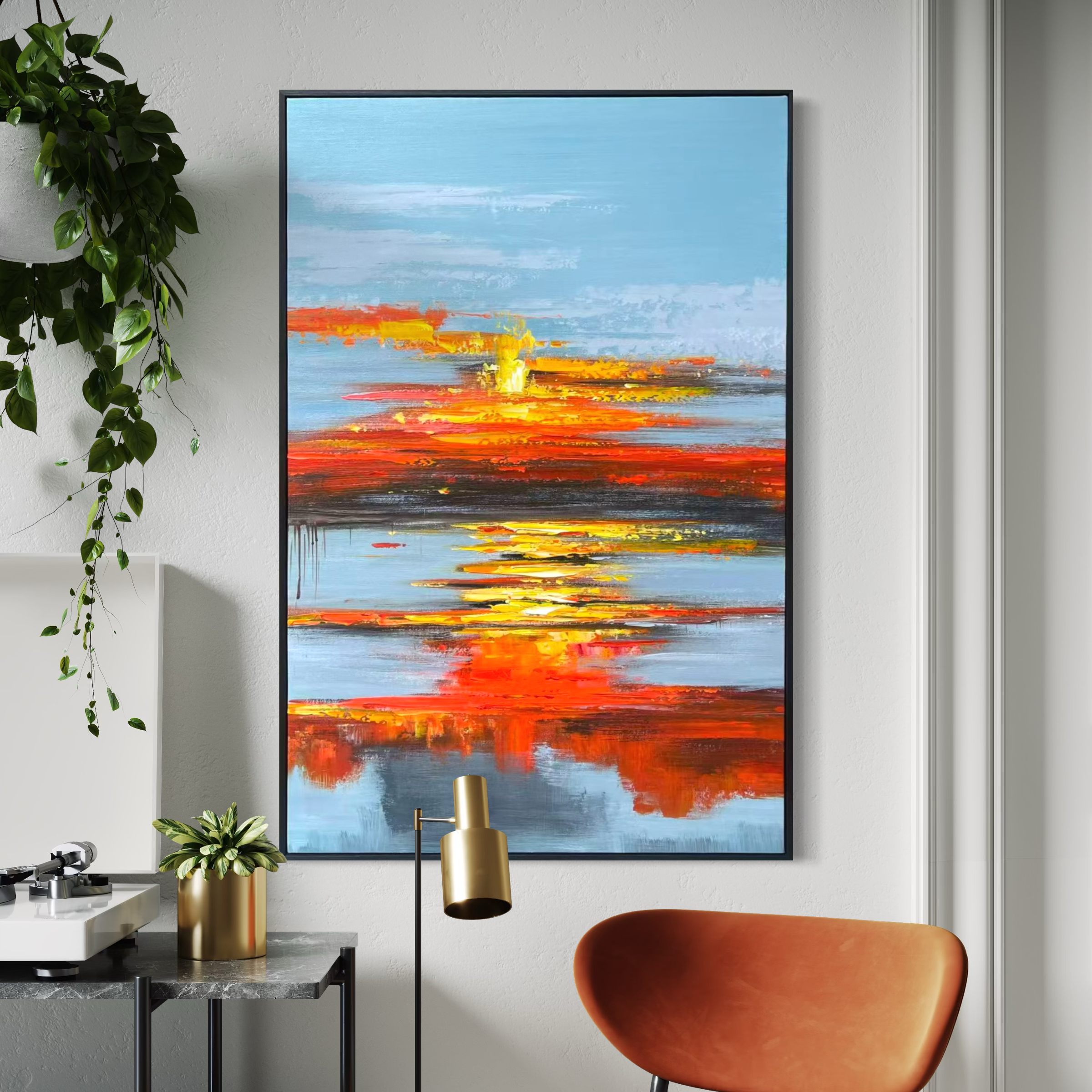 Sky Ablaze (60x90)