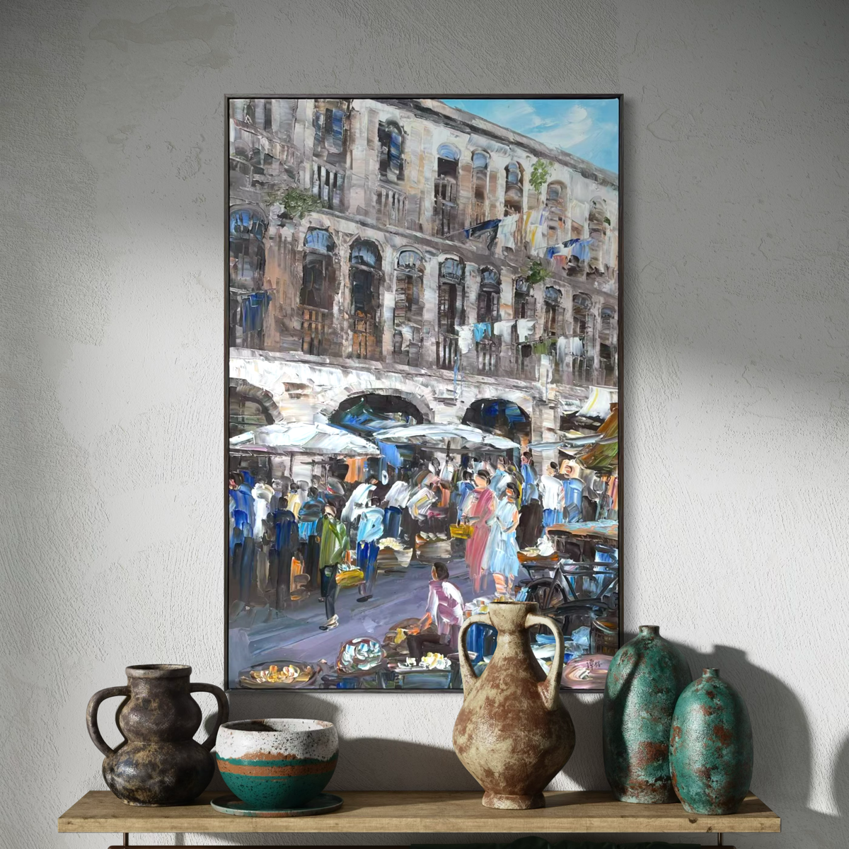 Streets of Singapore: Smith Street- 50x80cm