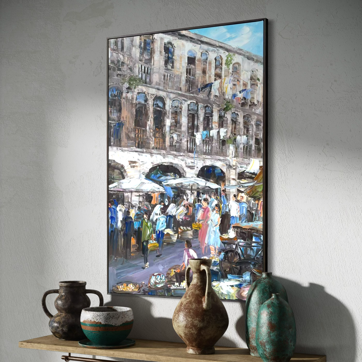 Streets of Singapore: Smith Street - 60x90cm