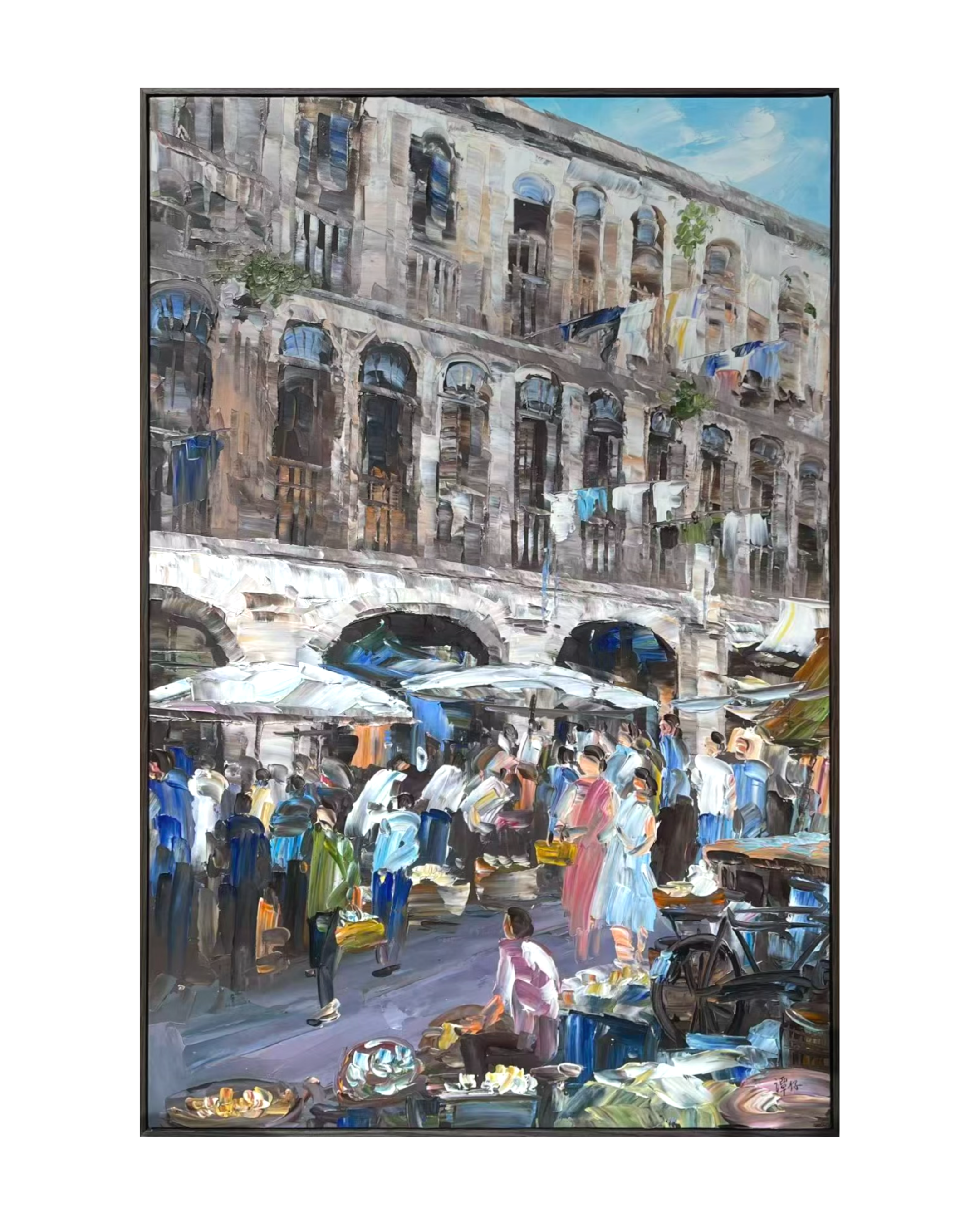 Streets of Singapore: Smith Street- 50x80cm