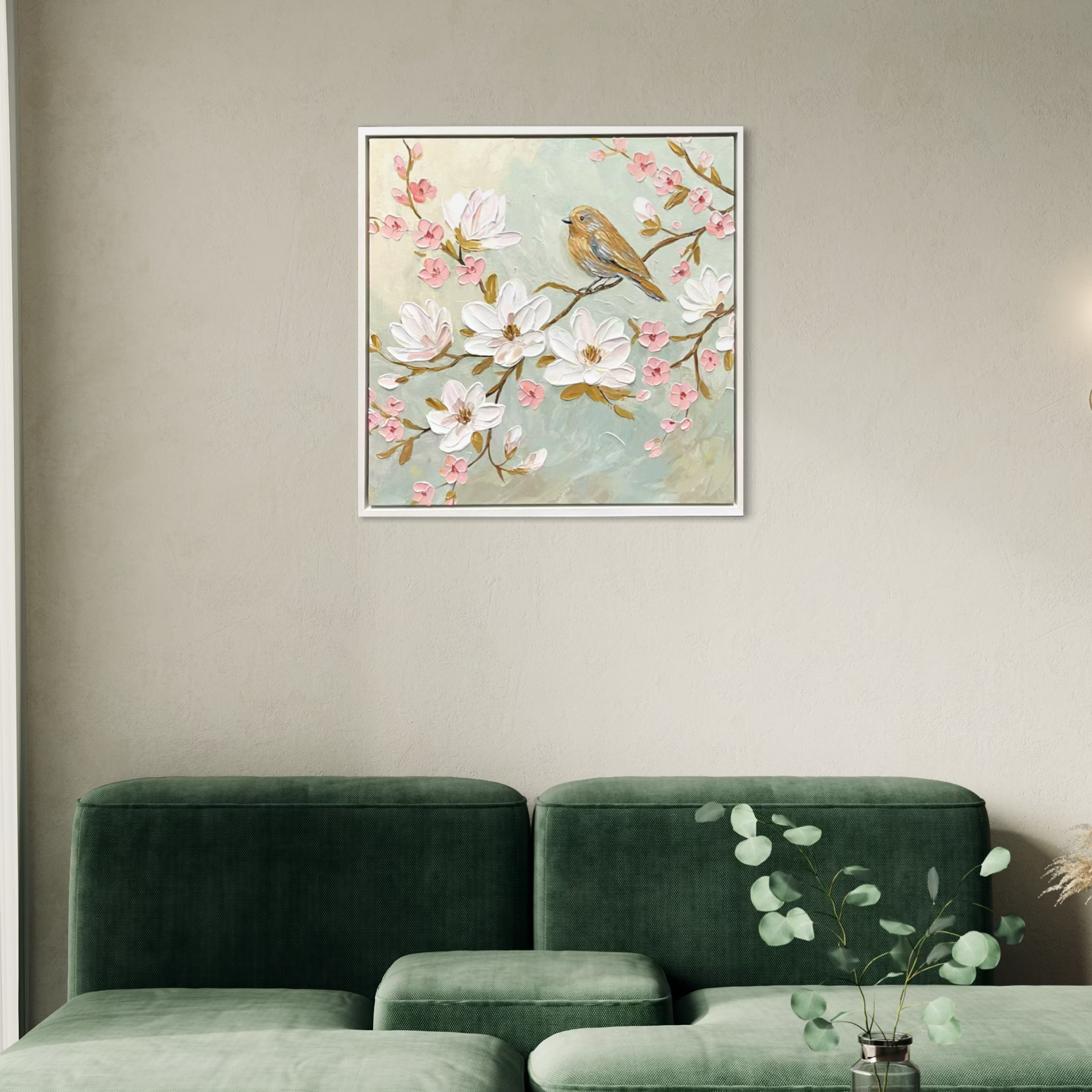 Songbird Among the Magnolias