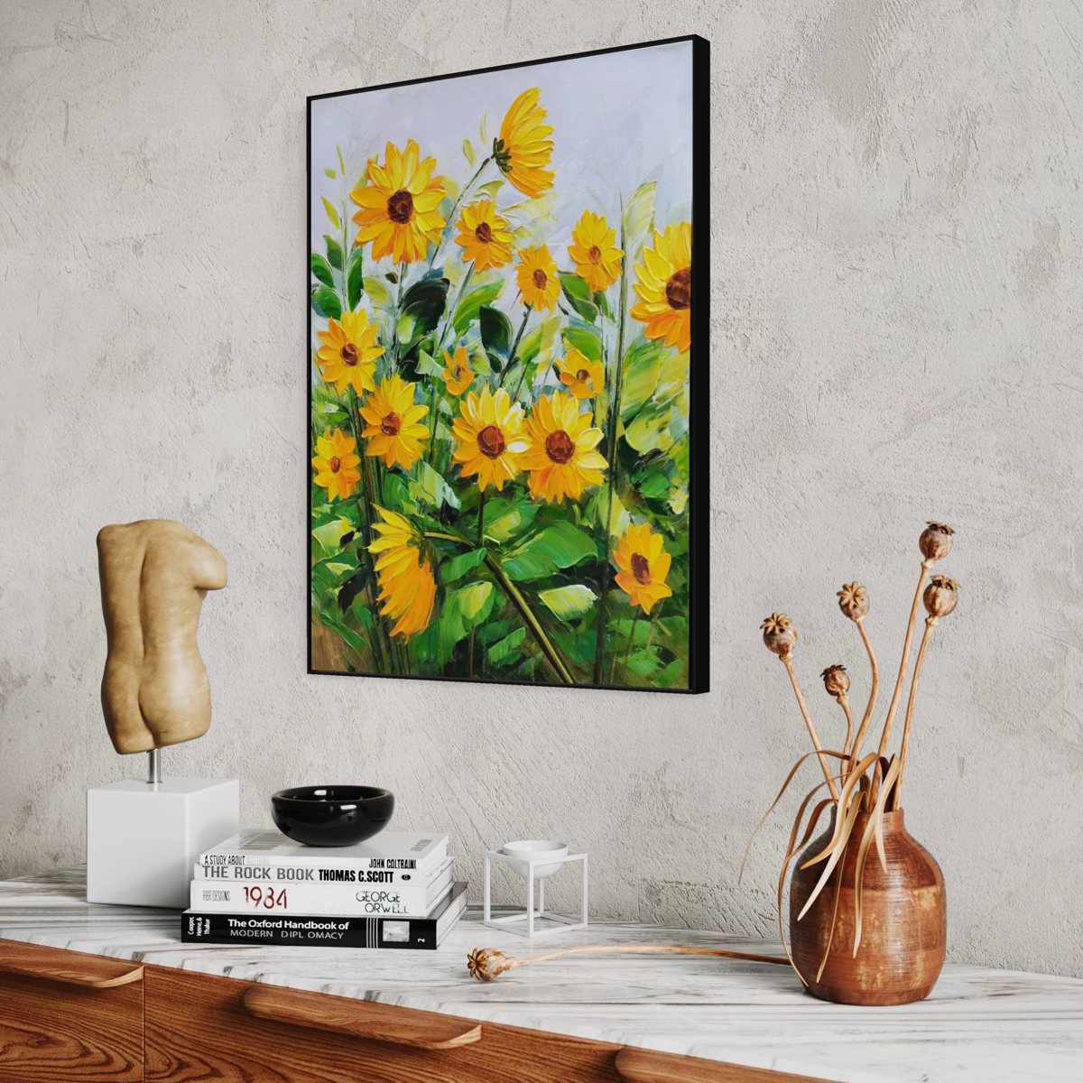 Splendid Sunflower Field