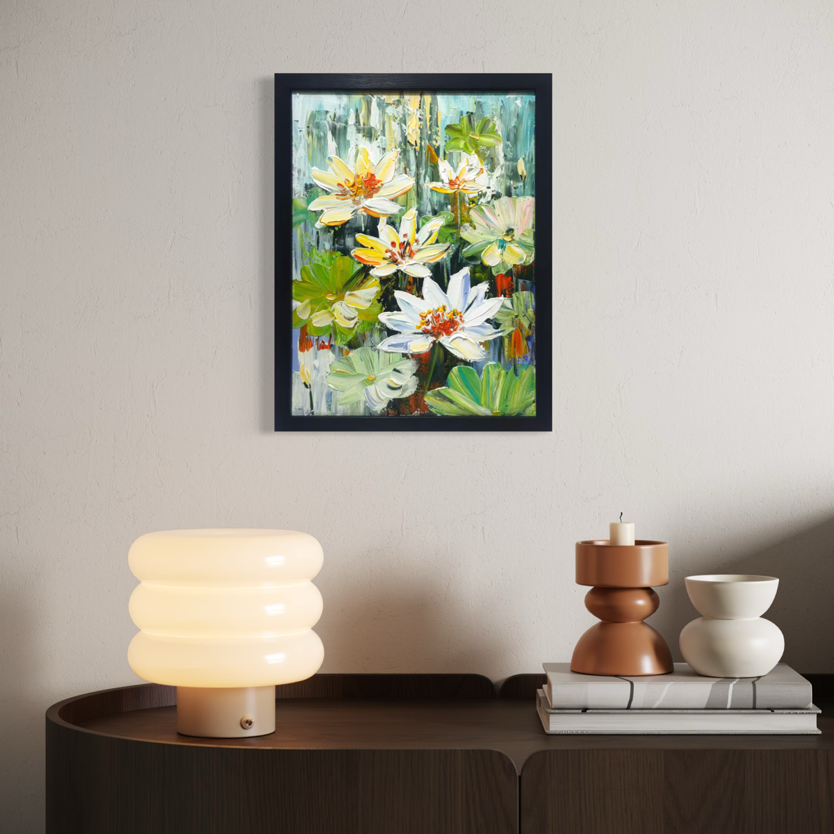 Summer Lotus Rhythms: Amber Light