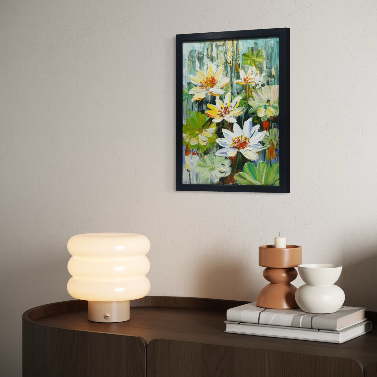 Summer Lotus Rhythms: Amber Light