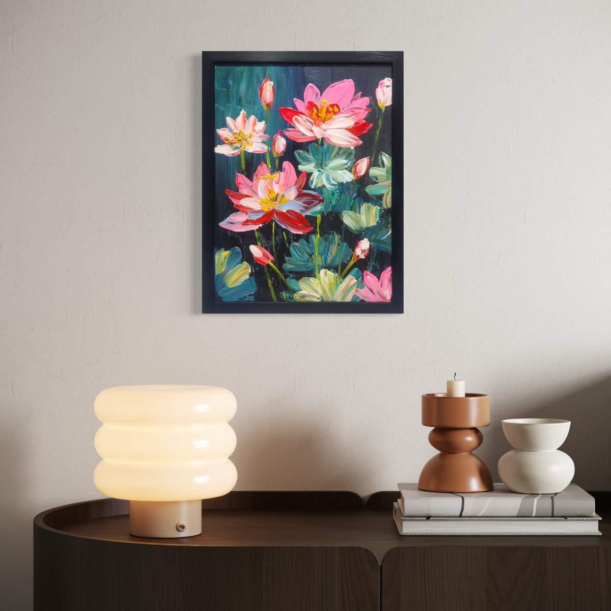 Summer Lotus Rhythms: Electric Pink