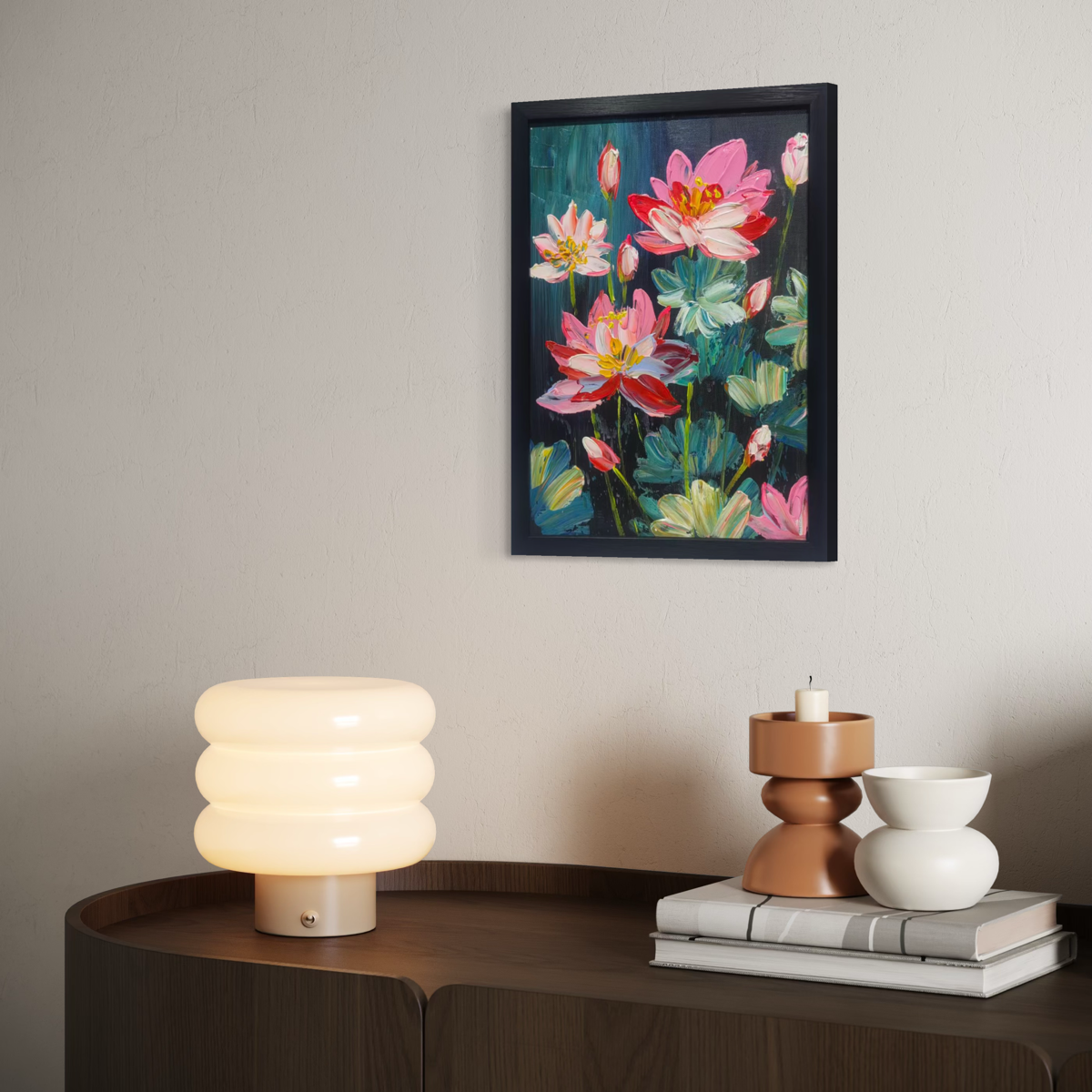Summer Lotus Rhythms: Electric Pink
