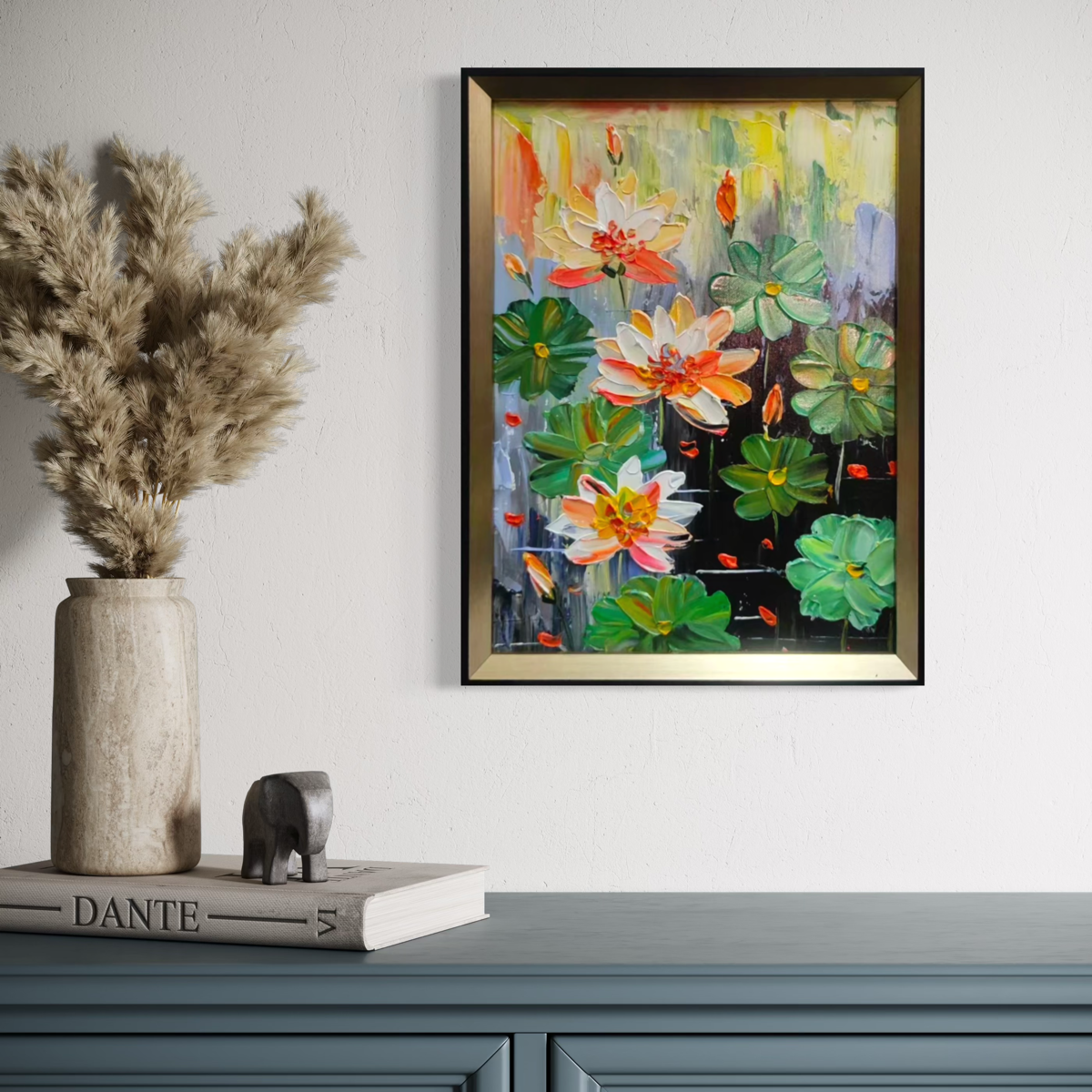 Summer Lotus Rhythms: Peach Glow - 2