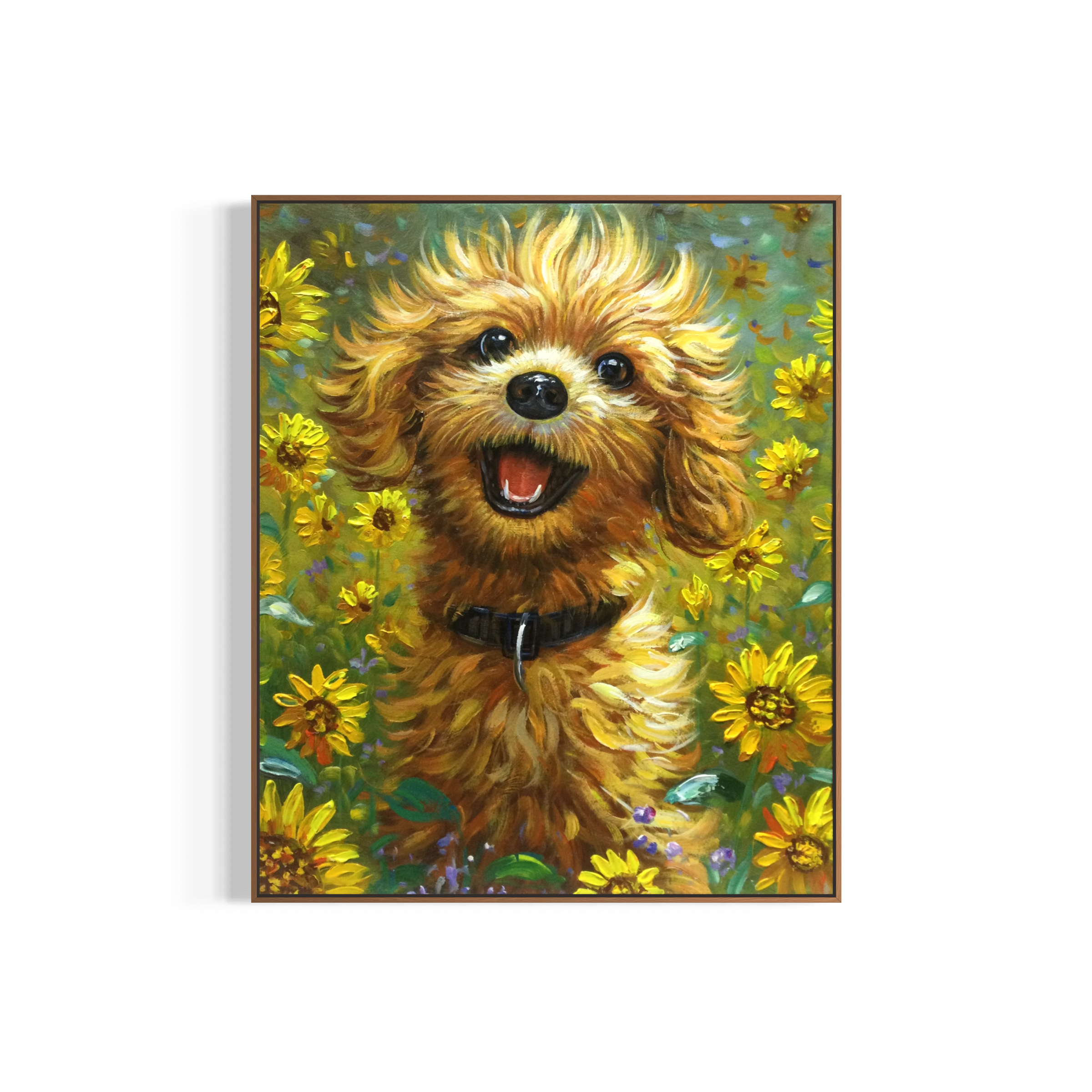 Sunflower Pup