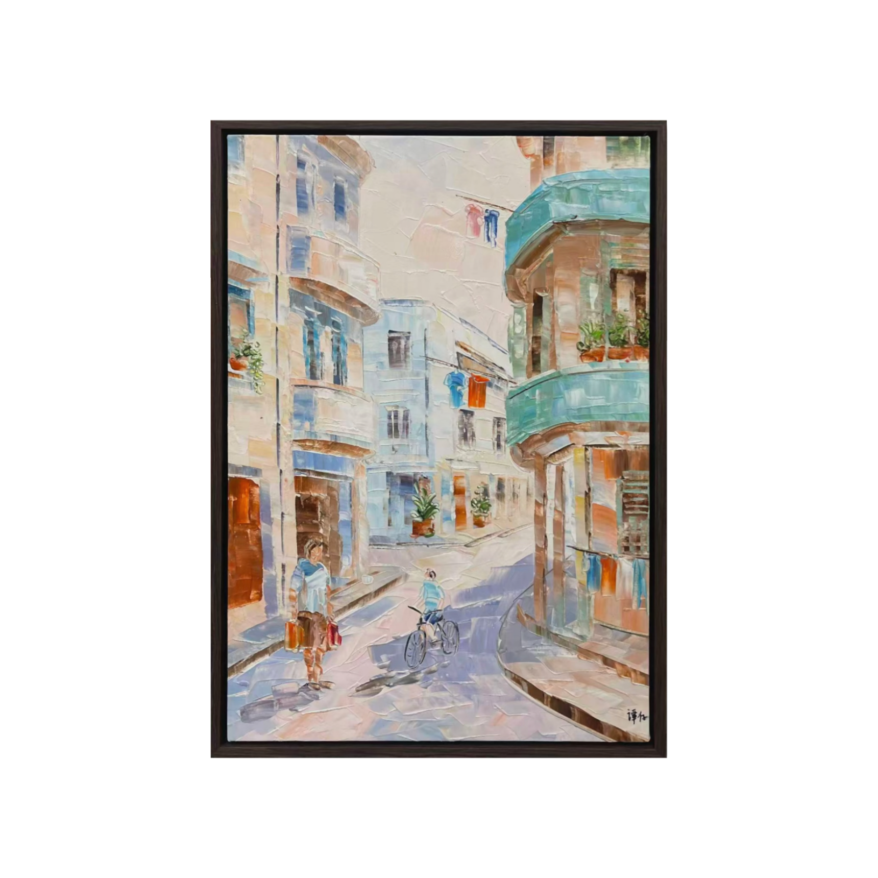 Streets of Singapore - Sunlit Balcony Lane