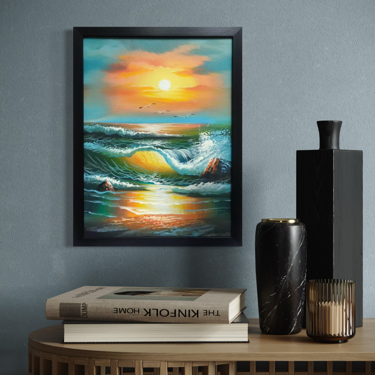 Teal Ocean Surf