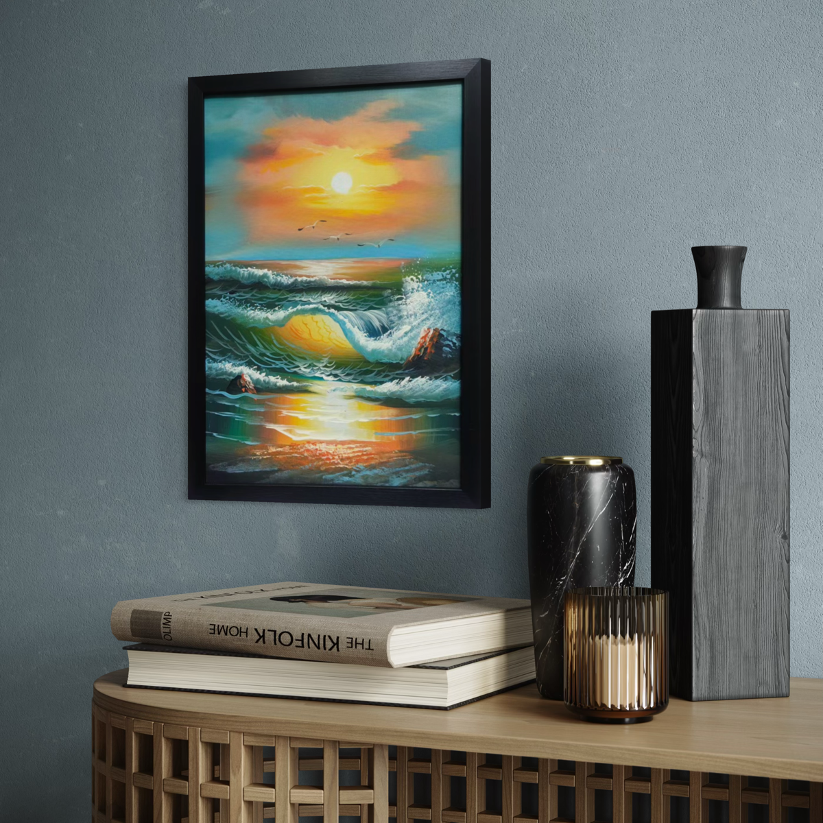 Teal Ocean Surf