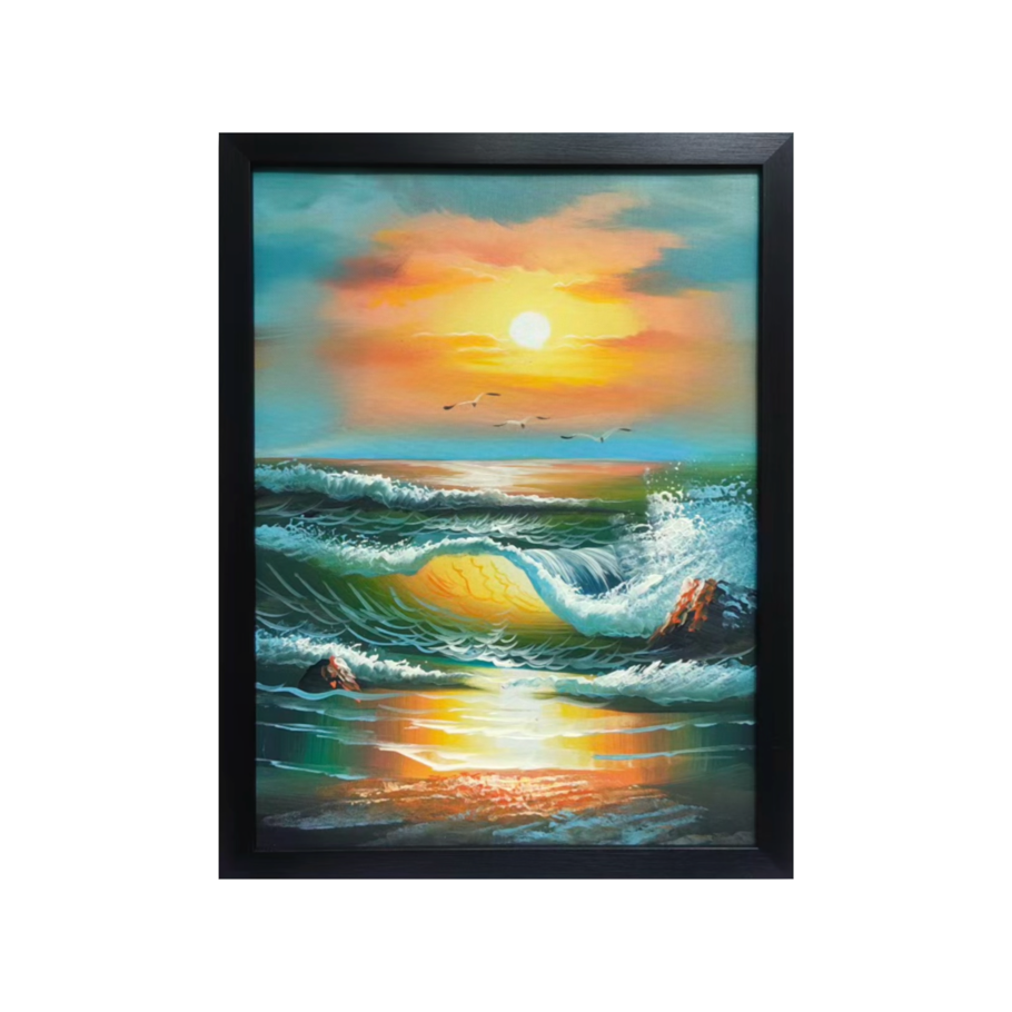 Teal Ocean Surf