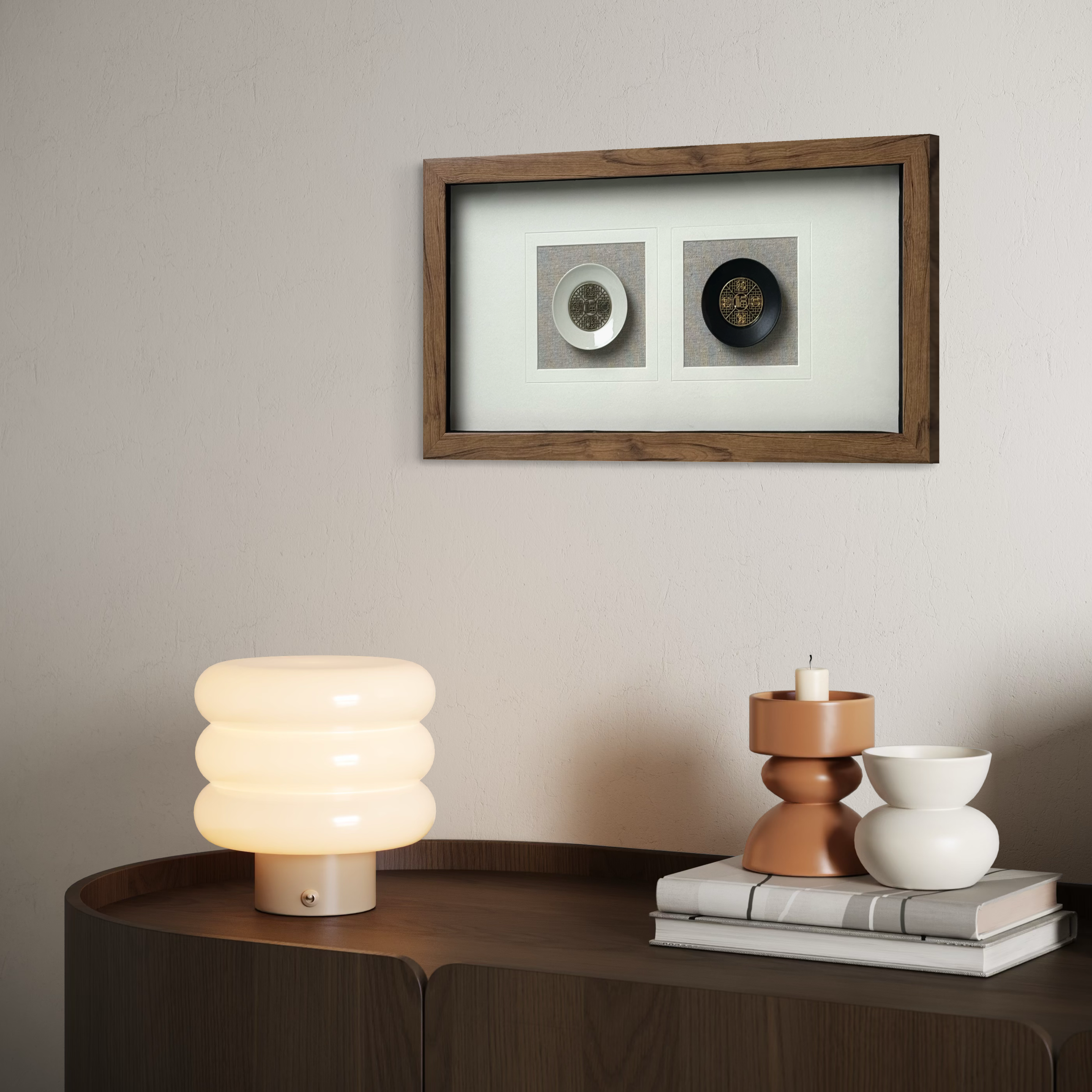 The Glaze Diptych: Golden Cipher